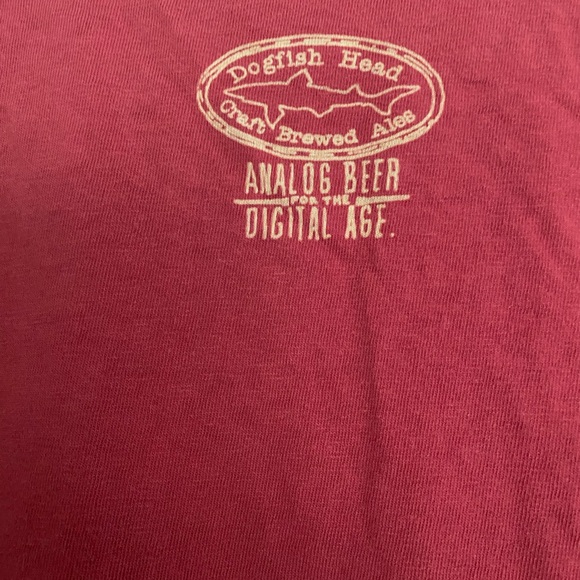Dogfish Head Red Graphic T-Shirt - Picture 3 of 4